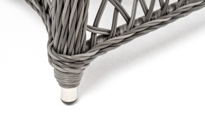 "Эспрессо–80 L" обеденная группа плетеная, цвет графит