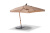 "Корсика" зонт уличный 3х3м на боковой алюминиевой опоре, цвет под дерево