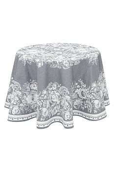 Скатерть жаккардовая "Цветы" D178